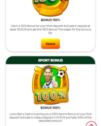 Lucky Barry Casino Review Image 4 Lucky Barry Casino Review Image 4