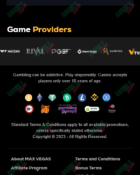 Max Vegas Casino Review Photo 3 Max Vegas Casino Review Photo 3