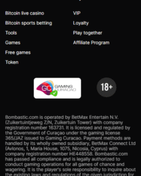 Bombastic Casino Review Image 2 Bombastic Casino Review Image 2