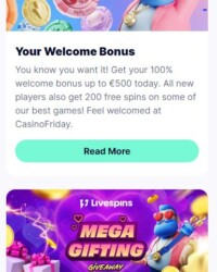 CasinoFriday Casino Review Image 3 CasinoFriday Casino Review Image 3