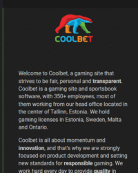 CoolBet Casino Review Image 3 CoolBet Casino Review Image 3
