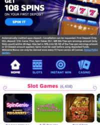 SpinGenie Casino Image 1 SpinGenie Casino Image 1