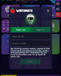 WinTomato Casino Review Image 2 WinTomato Casino Review Image 2