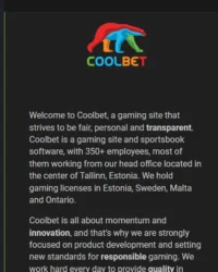 CoolBet Casino Review Image 3 CoolBet Casino Review Image 3
